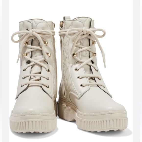 Tod's Shoes - Tod’s Quilted combat boot